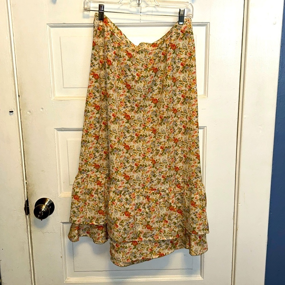 Allegra K skirt beautiful colors
